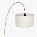 LAMPE SUR PIED ARC GOLD