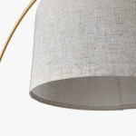 LAMPE SUR PIED ARC GOLD