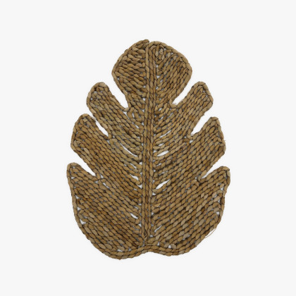 DESSOUS PLAT LEAF NATURAL