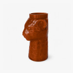 VASE OPAL BENGAL AMBER