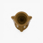 VASE OPAL LION OLIVE