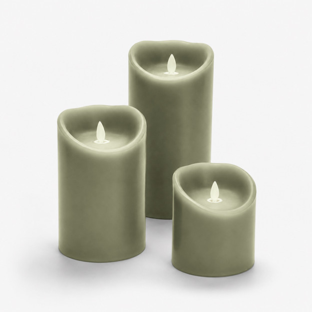 3 BOUGIES ETERNELLES SMOOTH
